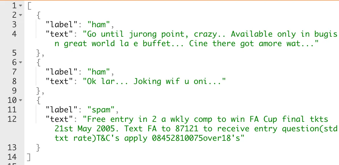 The data structure is shown above, supporting .json and .csv files