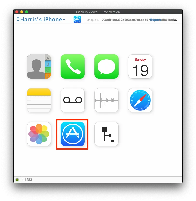 Select the "**App Store**" Icon