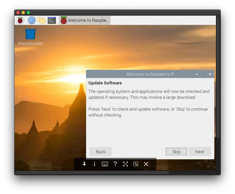 Do you want to update the current operating system? If you're not in a hurry, choose "**Next**" to update!