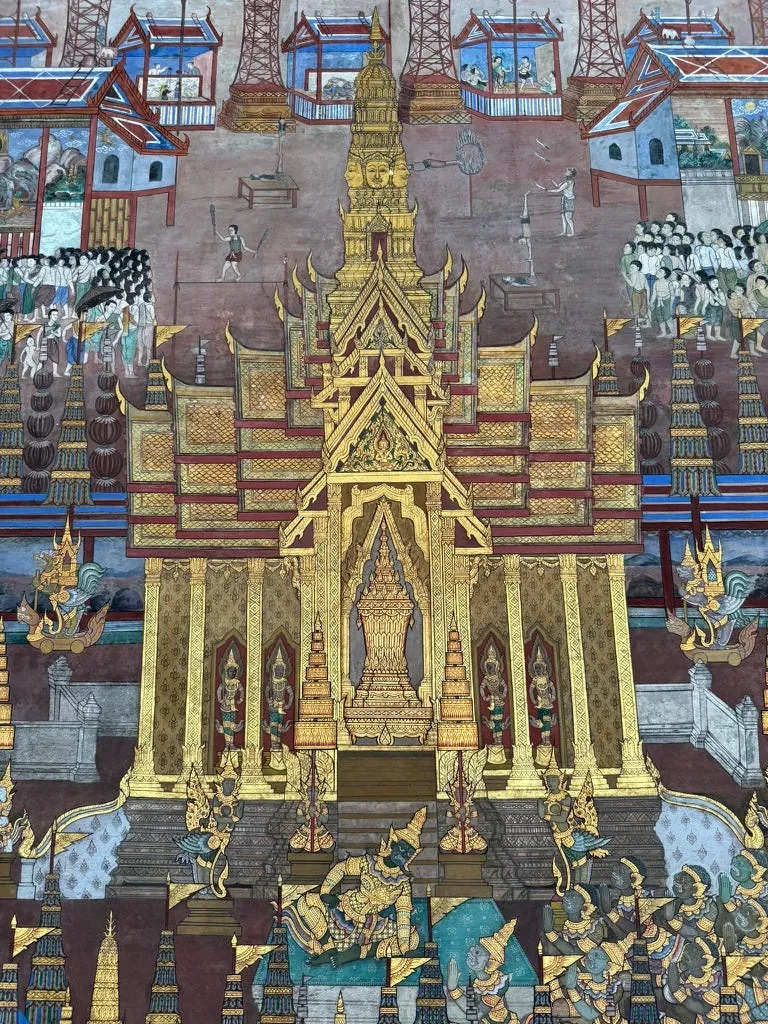 《拉玛坚》壁画